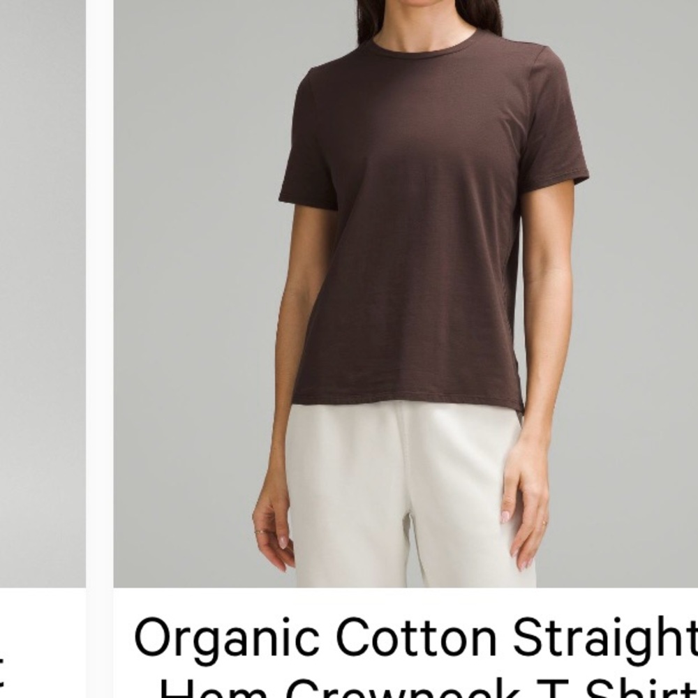 Lululemon Love Organic Cotton Crewneck